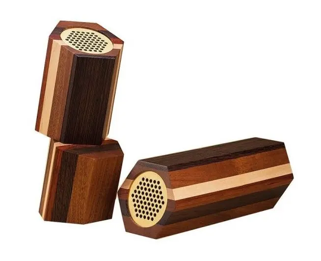 5D WOODEN BLUETOOTH SPEAKER